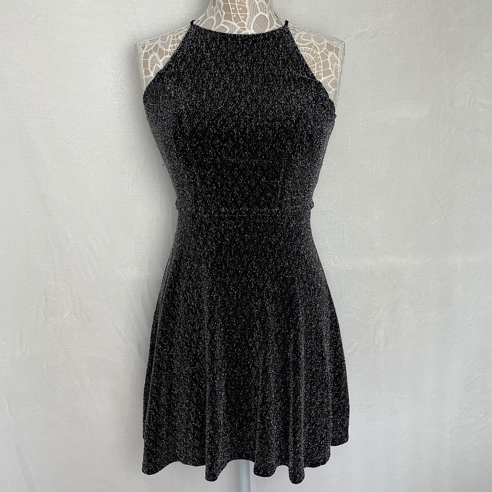 AQUA Shimmer Dress